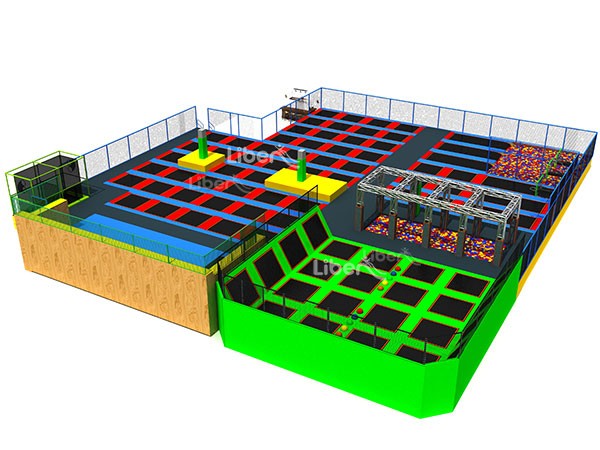 China Best Quality Large Indoor Customized Trampoline Park Supplier